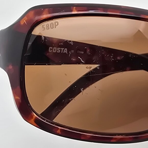 Costa Del Mar Isabela IB10 Tortoise Frame 580P Copper Polarized Lens Sunglasses main image 11